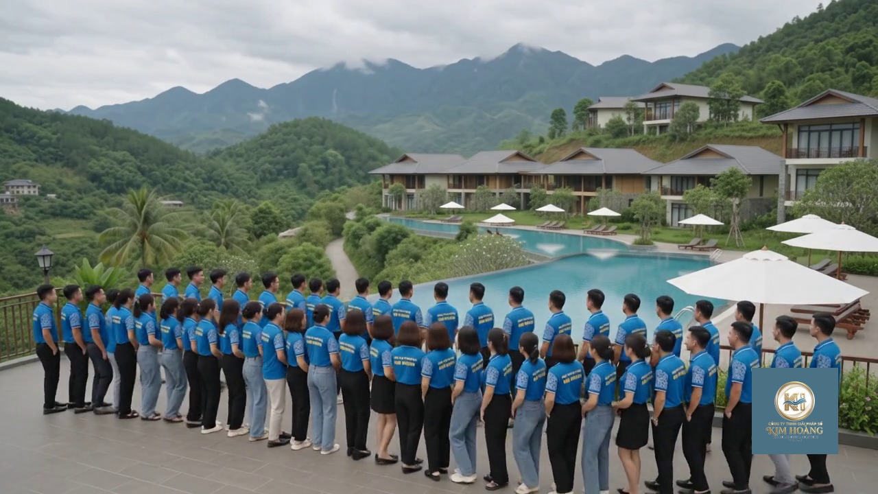 Nhân sự · Resort & hồ bơi